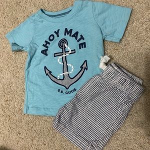 Carter’s Anchor Short Set